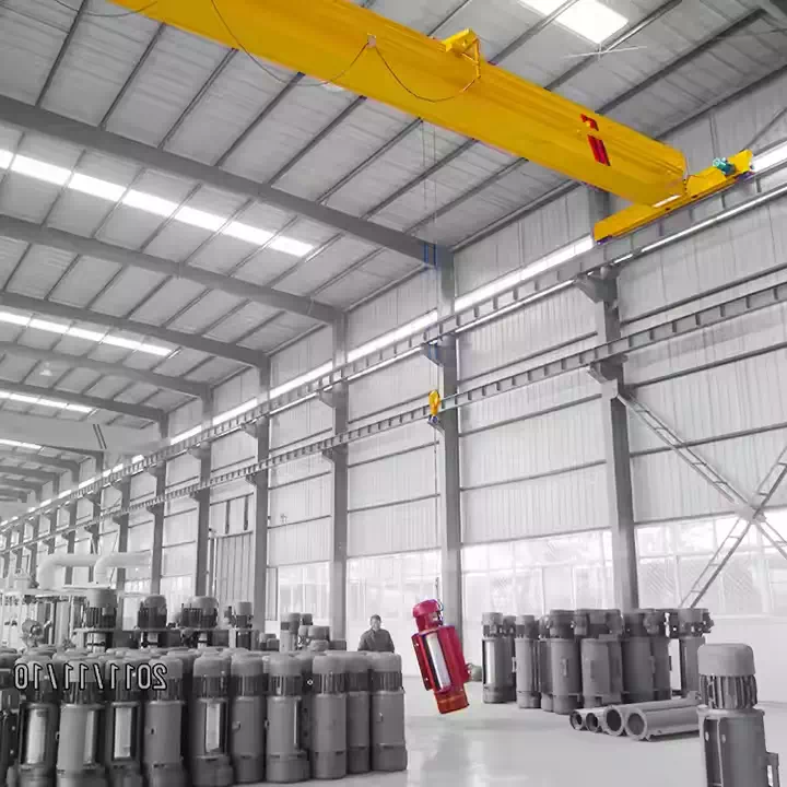 Low Headroom Single Girder Suspension Crane