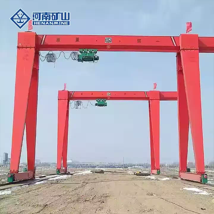Freestanding Single Beam Hoist Crane for Workshop