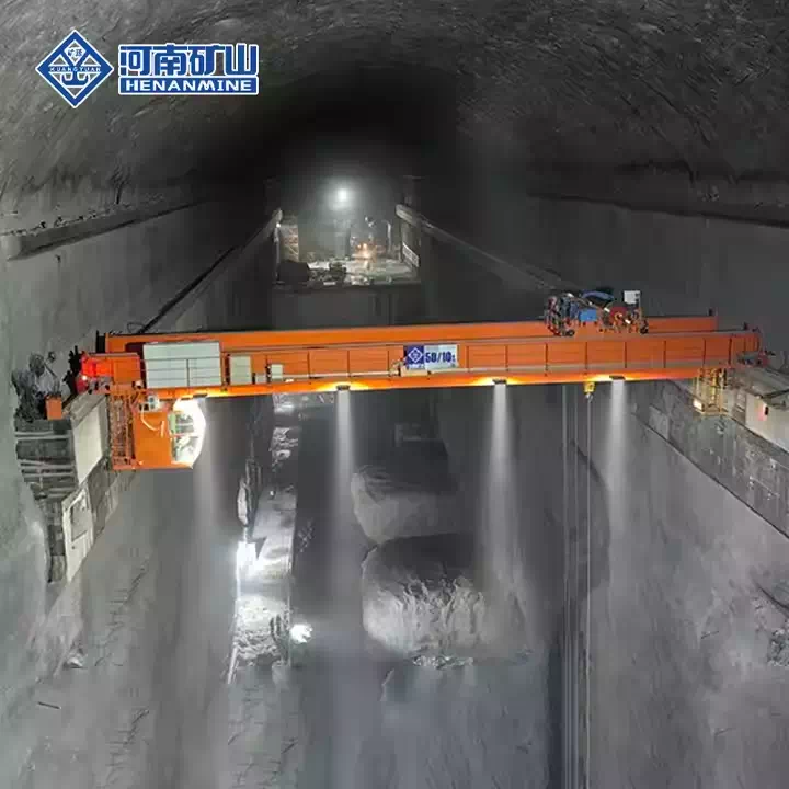Double Girder Overhead Lifting Crane with Hook