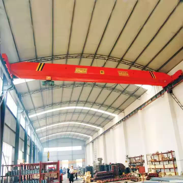 Single Girder Clamshell Grab Crane for bulk material handling