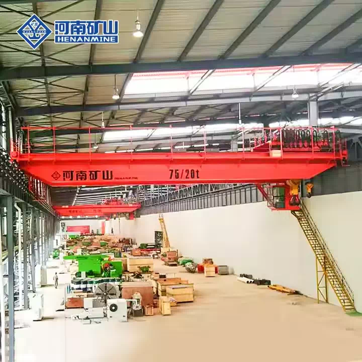 Factory Use Double Beam Hook Crane
