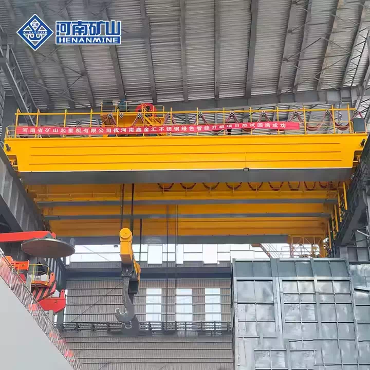 Steel Mill Ladle Crane with Quad Girders