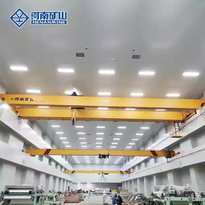 Robust Double Beam Industrial Overhead Crane System