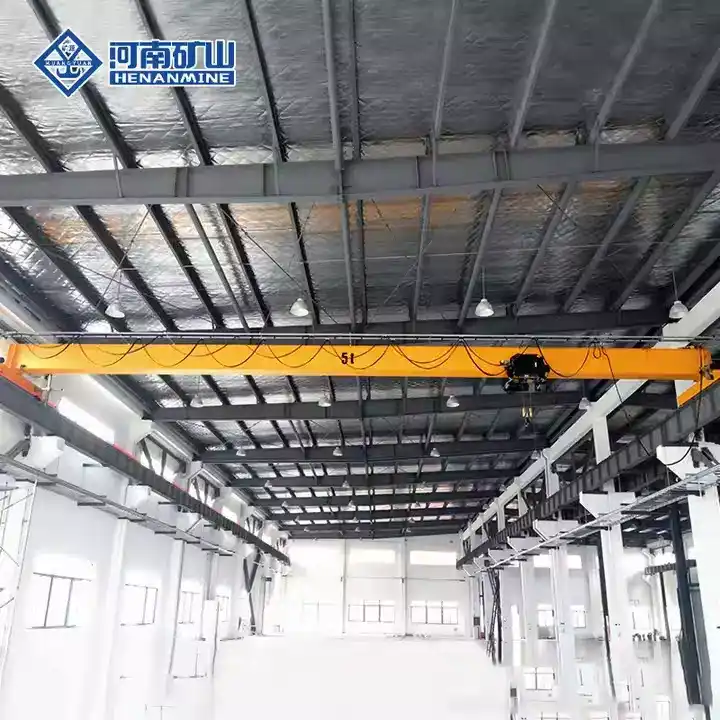 Low Clearance Single Girder Bridge Crane